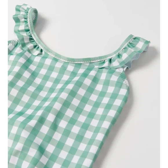 ZARA KIDS/ GINGHAM SWIMSUIT